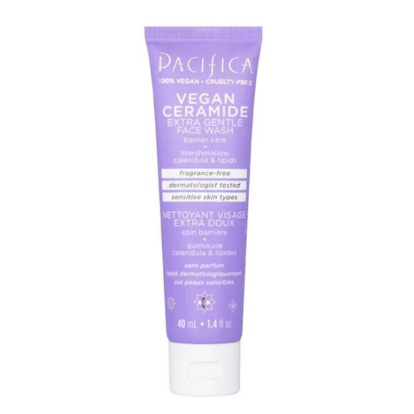 Pacifica Vegan Ceramide Extra Gentle Face Wash Mini*Sensitive Skin Friendly - Picture 1 of 2